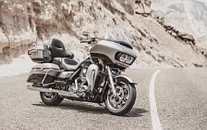 Desktop wallpapers motorcycle Harley-Davidson Touring Road Glide Ultra - 2016