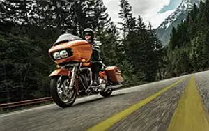 Desktop wallpapers motorcycle Harley-Davidson Touring Road Glide - 2015