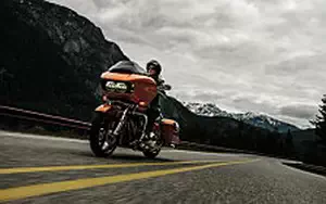 Desktop wallpapers motorcycle Harley-Davidson Touring Road Glide - 2015