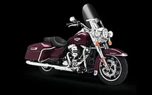 Desktop wallpapers motorcycle Harley-Davidson Touring Road King - 2014