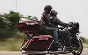 Desktop wallpapers motorcycle Harley-Davidson Touring Ultra Limited - 2016