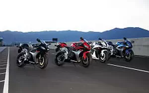 Desktop wallpapers motorcycle Honda CBR600RR - 2007