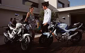 Desktop wallpapers motorcycle Suzuki Gladius 650 - 2009