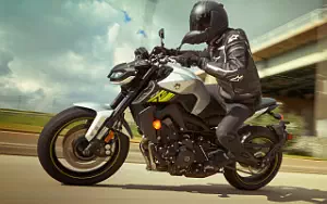 Desktop wallpapers motorcycle Yamaha FZ-09 - 2017