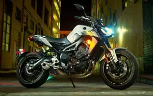 Desktop wallpapers motorcycle Yamaha FZ-09 - 2017