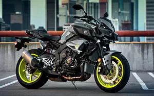 Desktop wallpapers motorcycle Yamaha FZ-10 - 2017