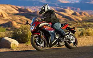 Desktop wallpapers motorcycle Yamaha FZ6R - 2011