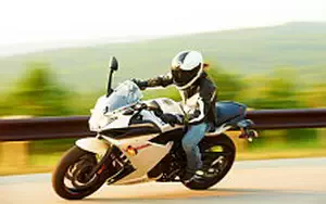 Desktop wallpapers motorcycle Yamaha FZ6R - 2012