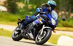 Desktop wallpapers motorcycle Yamaha FZ6R - 2013