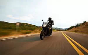 Desktop wallpapers motorcycle Yamaha FZ6R - 2014