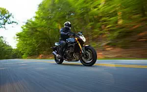 Desktop wallpapers motorcycle Yamaha FZ8 - 2012