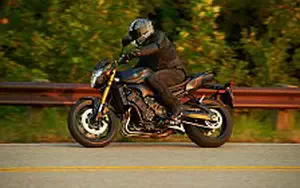 Desktop wallpapers motorcycle Yamaha FZ8 - 2012