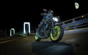 Desktop wallpapers motorcycle Yamaha MT-07 - 2018