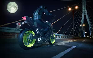 Desktop wallpapers motorcycle Yamaha MT-07 - 2018