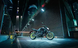 Desktop wallpapers motorcycle Yamaha MT-07 - 2018