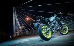 Desktop wallpapers motorcycle Yamaha MT-07 - 2018