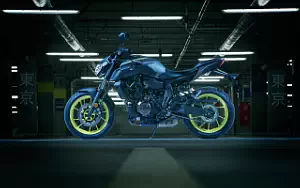 Desktop wallpapers motorcycle Yamaha MT-07 - 2018