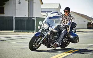 Desktop wallpapers motorcycle Yamaha Road Star Silverado S - 2014