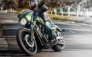 Desktop wallpapers motorcycle Yamaha Stryker Bullet Cowl - 2015