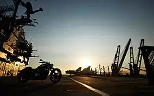 Desktop wallpapers motorcycle Yamaha Stryker - 2014