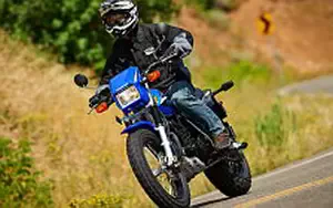 Desktop wallpapers motorcycle Yamaha TW200 - 2014