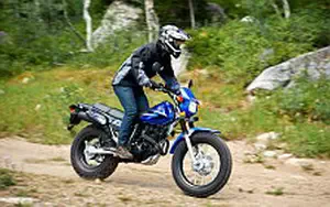 Desktop wallpapers motorcycle Yamaha TW200 - 2014