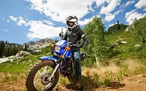 Desktop wallpapers motorcycle Yamaha TW200 - 2014