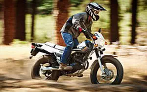 Desktop wallpapers motorcycle Yamaha TW200 - 2015