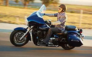 Desktop wallpapers motorcycle Yamaha V Star 1300 Deluxe - 2013