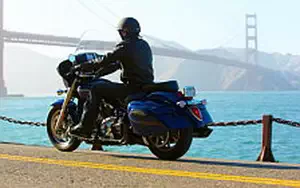 Desktop wallpapers motorcycle Yamaha V Star 1300 Deluxe - 2013