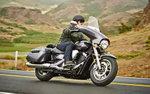 Desktop wallpapers motorcycle Yamaha V Star 1300 Deluxe - 2014