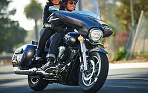 Desktop wallpapers motorcycle Yamaha V Star 1300 Deluxe - 2014