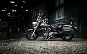 Desktop wallpapers motorcycle Yamaha V Star 1300 Tourer - 2010