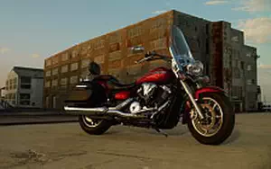 Desktop wallpapers motorcycle Yamaha V Star 1300 Tourer - 2011