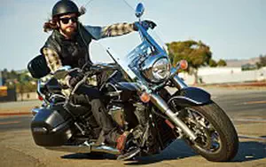 Desktop wallpapers motorcycle Yamaha V Star 1300 Tourer - 2014
