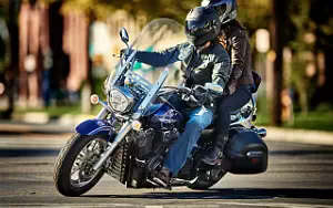 Desktop wallpapers motorcycle Yamaha V Star 1300 Tourer - 2017
