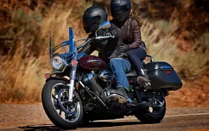 Desktop wallpapers motorcycle Yamaha V Star 950 Tourer - 2017