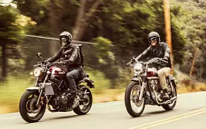 Desktop wallpapers motorcycle Yamaha XSR700 - 2018