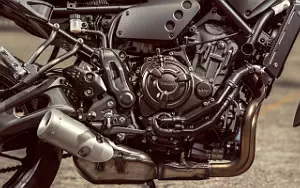 Desktop wallpapers motorcycle Yamaha XSR700 - 2018