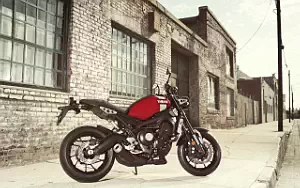 Desktop wallpapers motorcycle Yamaha XSR900 - 2018