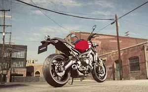 Desktop wallpapers motorcycle Yamaha XSR900 - 2018