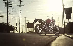Desktop wallpapers motorcycle Yamaha XSR900 - 2018