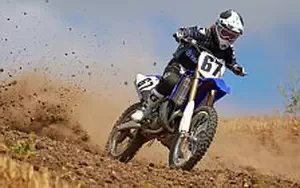 Desktop wallpapers motorcycle Yamaha YZ125 - 2015