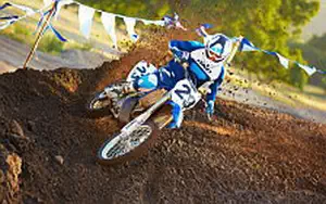 Desktop wallpapers motorcycle Yamaha YZ250 - 2013
