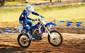 Desktop wallpapers motorcycle Yamaha YZ250F - 2013