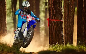 Desktop wallpapers motorcycle Yamaha YZ250X - 2017