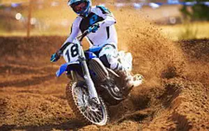Desktop wallpapers motorcycle Yamaha YZ450F - 2013