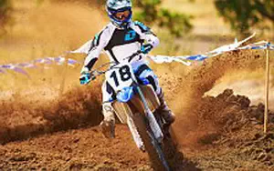 Desktop wallpapers motorcycle Yamaha YZ450F - 2013