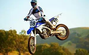 Desktop wallpapers motorcycle Yamaha YZ450F - 2013