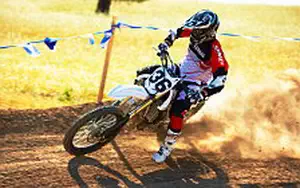Desktop wallpapers motorcycle Yamaha YZ450F - 2013